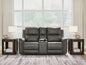 Bleckley PWR REC Loveseat/CON/ADJ HDRST