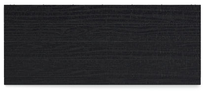 Londer California King Panel Bed with Mirrored Dresser, Chest and Nightstand