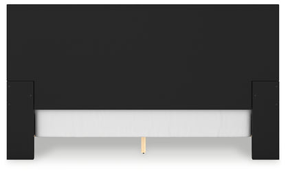 Londer King Panel Bed with Mirrored Dresser and Chest