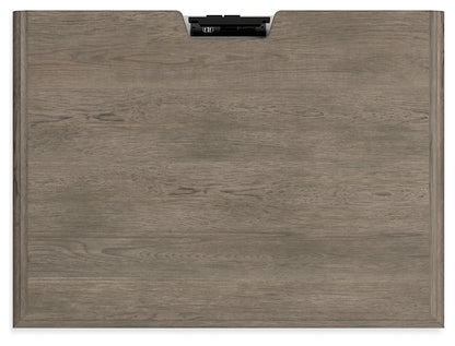 Lexorne California King Sleigh Bed with Mirrored Dresser, Chest and Nightstand