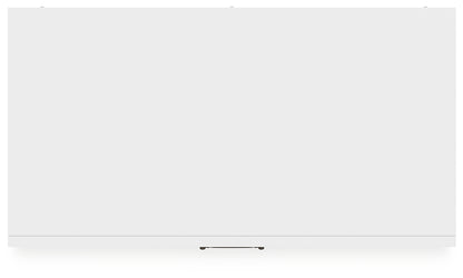 Binterglen King Panel Bed with Mirrored Dresser, Chest and Nightstand