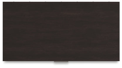 Covetown King Panel Bed with Mirrored Dresser, Chest and Nightstand