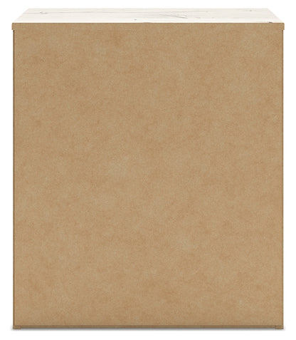 Lawroy Queen Panel Bed with Mirrored Dresser and Nightstand