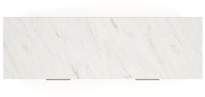 Cadmori Queen Upholstered Panel Bed with Mirrored Dresser and Chest