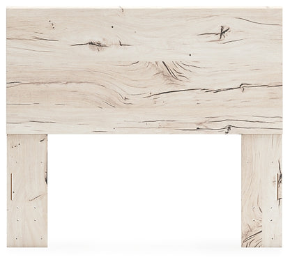 Lawroy Full Panel Headboard with Mirrored Dresser