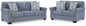 Carissa Manor Sofa and Loveseat