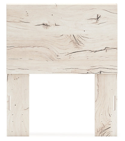 Lawroy Twin Panel Headboard with Mirrored Dresser and Chest