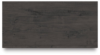 Fraluna King Panel Bed with Mirrored Dresser and Chest