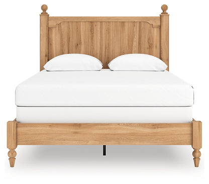 Aleaport Queen Panel Bed with Mirrored Dresser and Nightstand