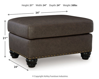 Roxmere Chair and Ottoman