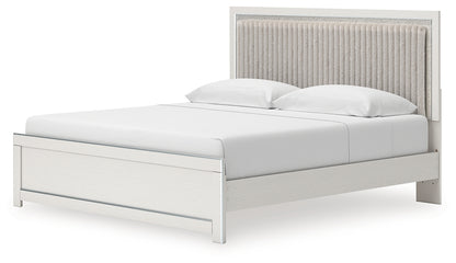 Zuraleus King Upholstered Panel Bed