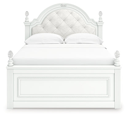 Kozlani Full Upholstered Panel Bed