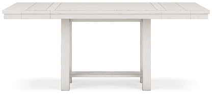 Robbinsdale Counter Height Dining Table and 10 Barstools