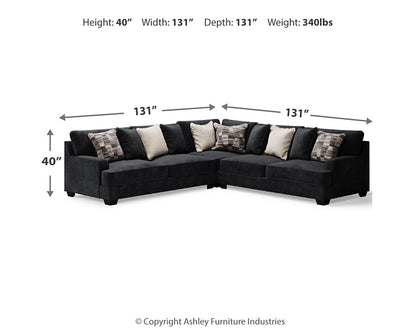 Lavernett 3-Piece Sectional