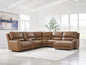 DeepWakes 6-Piece Power Reclining Sectional with Chaise