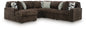Midnight-Madness 5-Piece Sectional with Chaise