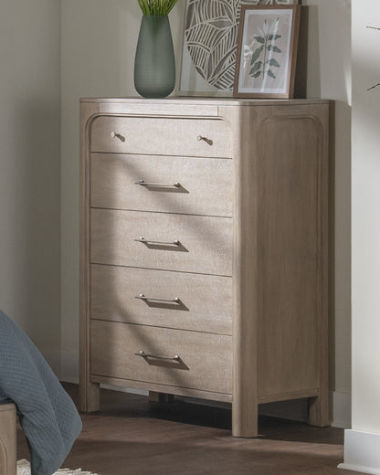 Solano 5-drawer Bedroom Chest of Drawers Weathered Mango