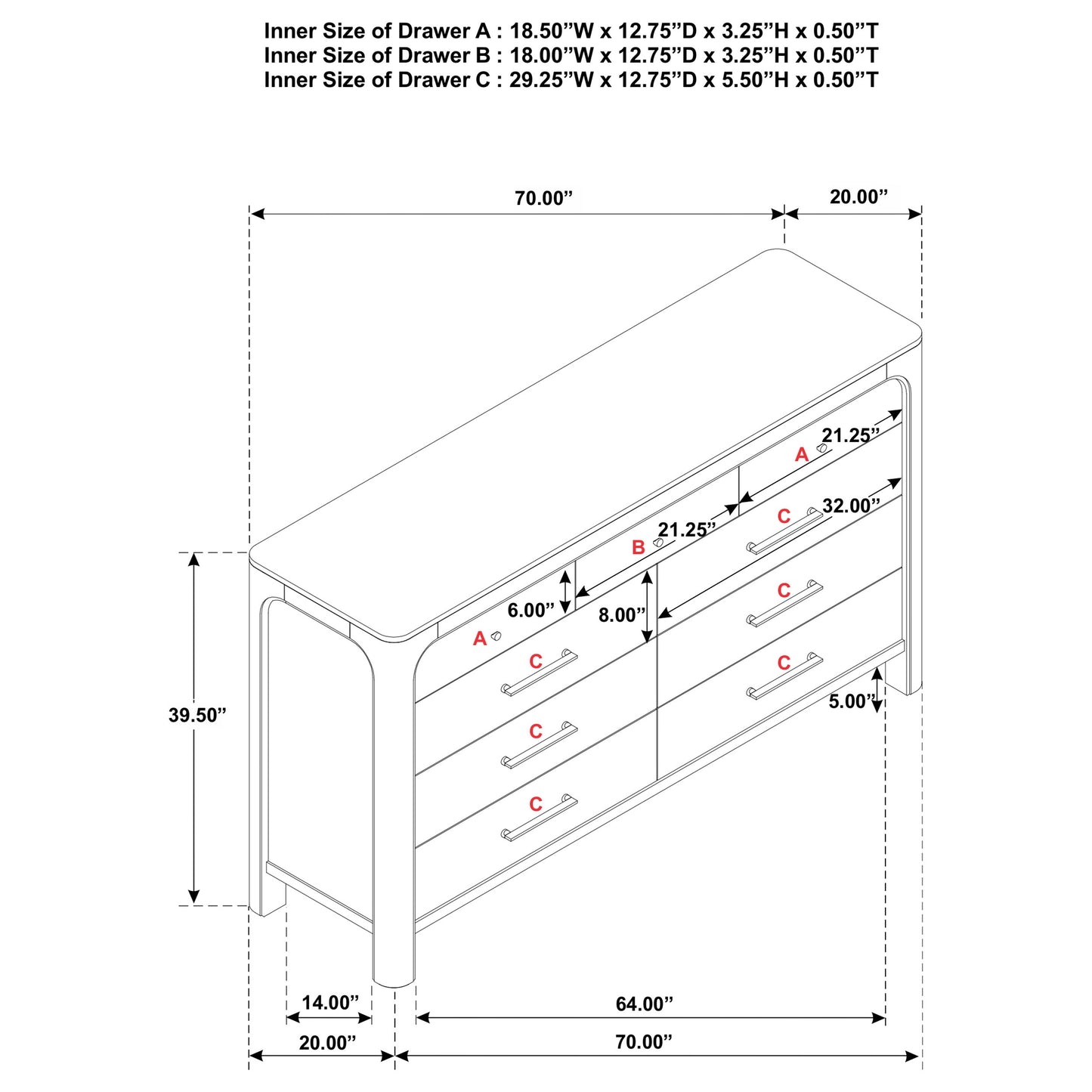 Solano 5-piece Eastern King Bedroom Set Weathered Mango