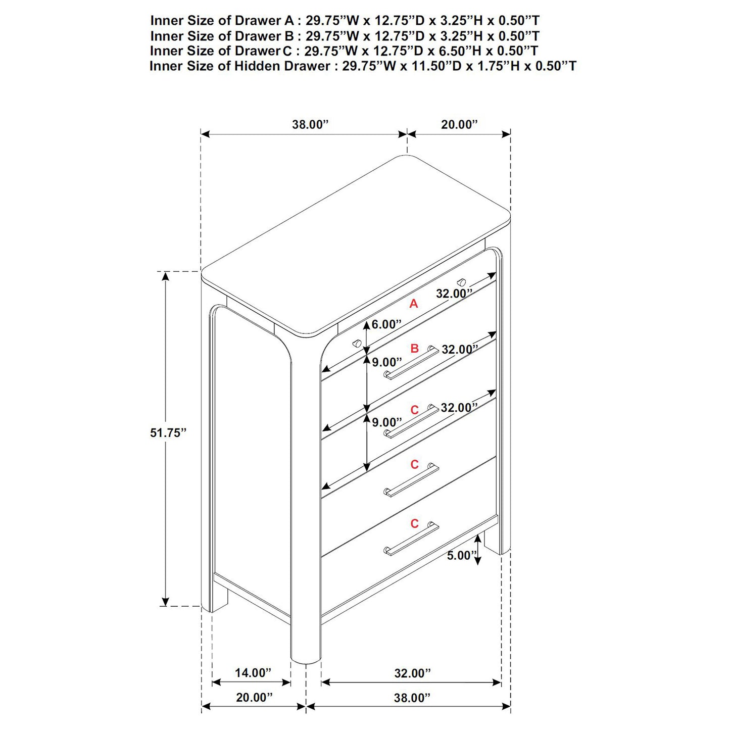 Solano 5-piece Eastern King Bedroom Set Weathered Mango