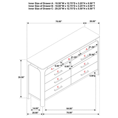 Solano 4-piece Queen Bedroom Set Weathered Mango