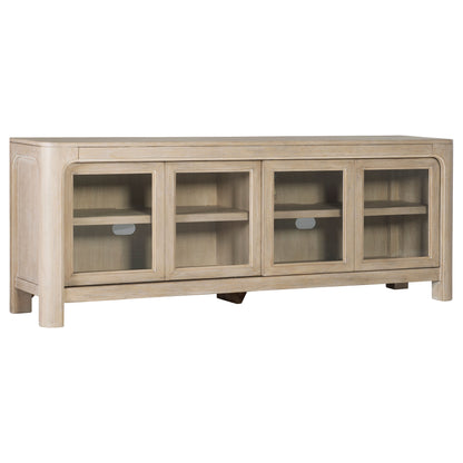 Solano 71-inch 2-door TV Stand Media Console Weathered Mango