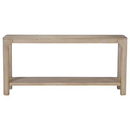 Solano 64-inch Entryway Console Sofa Table Weathered Mango