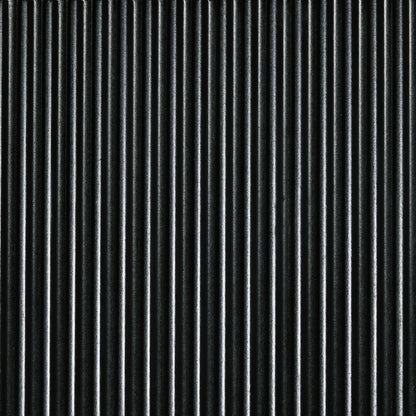 Lorient 8-drawer LED Flame Box Dresser and Mirror Black