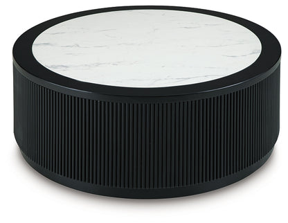 Grayman Round Cocktail Table