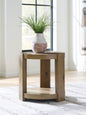 Flangren Round End Table