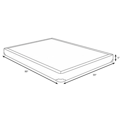 Mercer 5-inch Queen Low Profile Box Spring Foundation