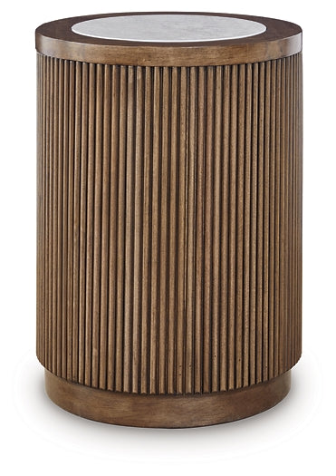 Hadonna Round End Table