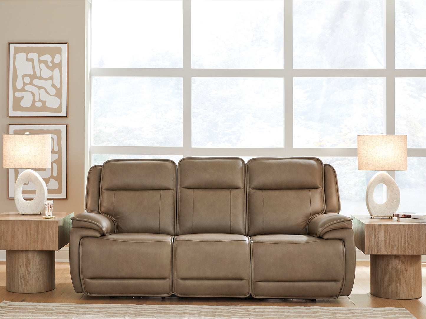 Glencroft PWR REC Sofa with ADJ Headrest