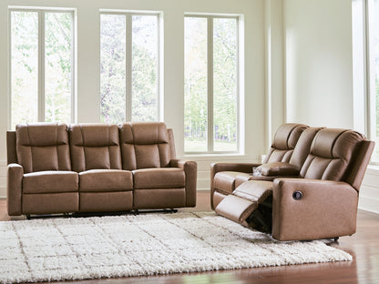 Mackmenville Reclining Sofa and Reclining Loveseat with Console